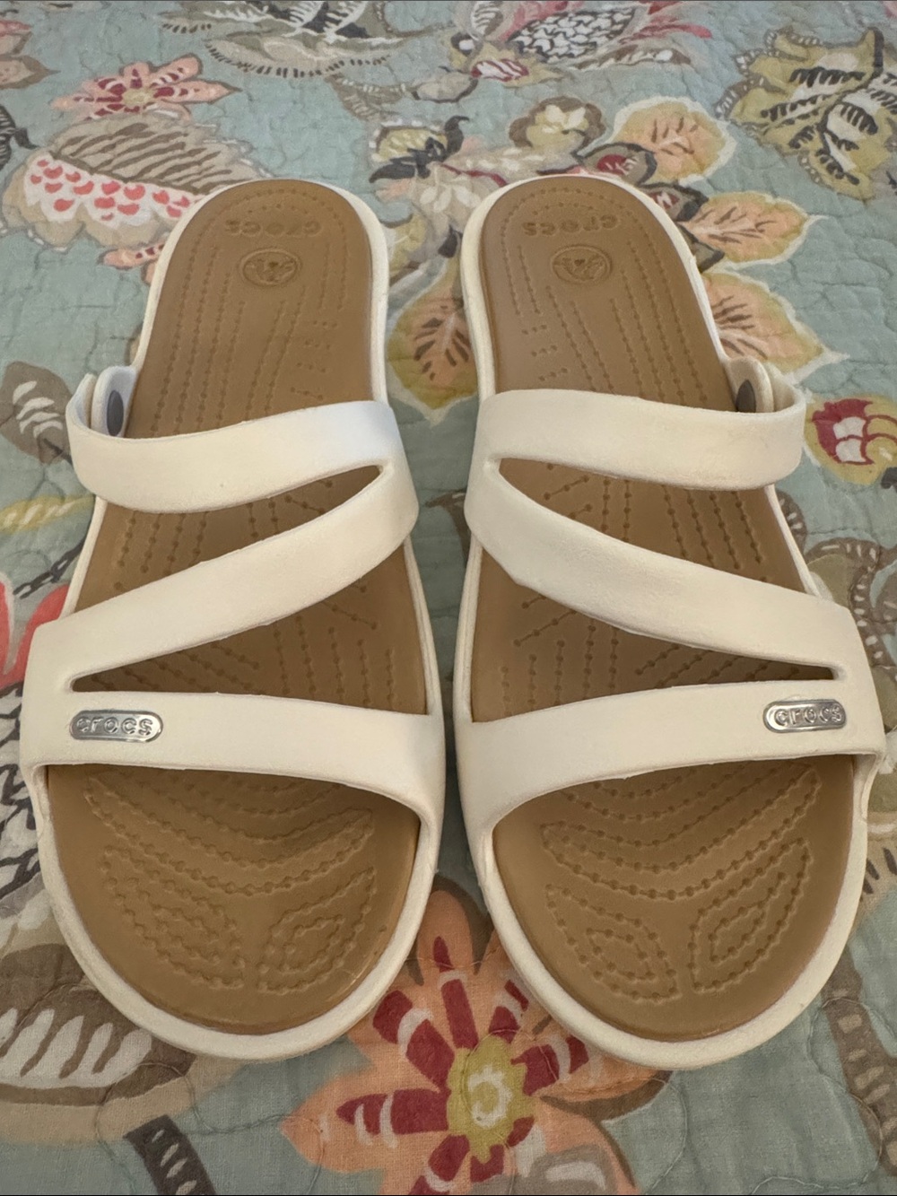 Crocs Patricia Wedge Sandals - Size 9 - Picture 4 of 8